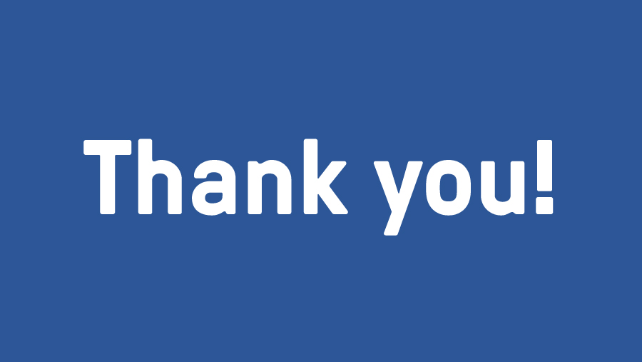 2019 Thank You’s